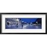 Panoramic Images - Hotel de Ville & Notre Dame Cathedral Paris France (R751927-AEAEAGOFDM)