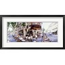Panoramic Images - Group of people at a sidewalk cafe, Paris, France (R753486-AEAEAGOFDM)