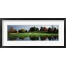 Panoramic Images - Pond in a golf course, Westwood Golf Course, Vienna, Fairfax County, Virginia, USA (R755878-AEAEAGOFDM)