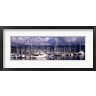 Panoramic Images - Boats at a harbor, Santa Barbara Harbor, Santa Barbara, California, USA (R756967-AEAEAGOFDM)
