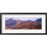 Panoramic Images - Volcanic landscape with mountains in the background, Maui, Hawaii (R756985-AEAEAGOFDM)