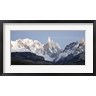 Panoramic Images - Snowcapped mountain range, Mt Fitzroy, Argentine Glaciers National Park, Santa Cruz Province, Patagonia, Argentina (R757919-AEAEAGOFDM)