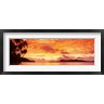 Panoramic Images - Sunset, Huahine Island, Tahiti (R758141-AEAEAGOFDM)