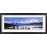 Panoramic Images - Snow Covered Mountains, Wonder Lake, Denali National Park, Alaska (R758621-AEAEAGOFDM)
