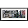 Panoramic Images - Arch bridge across a canal, Rialto Bridge, Grand Canal, Venice, Italy (R761603-AEAEAGOFDM)