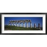 Panoramic Images - Columns on a landscape, Apamea, Syria (R761785-AEAEAGOFDM)