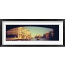 Panoramic Images - City viewed through a bridge, Ponte Dell'Accademia, Venice, Veneto, Italy (R761861-AEAEAGOFDM)