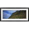 Panoramic Images - Low angle view of terraced fields on a mountain, Ponta Delgada, Madeira, Portugal (R762224-AEAEAGOFDM)