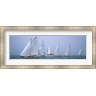 Panoramic Images - Yachts racing in the ocean, Annual Museum Of Yachting Classic Yacht Regatta, Newport, Newport County, Rhode Island, USA (R762713-AEAEAGMFEY)