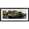 Panoramic Images - Buildings at the waterfront, Patershol, Ghent, East Flanders, Flemish Region, Belgium (R763039-AEAEAGOFDM)