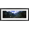 Panoramic Images - Mountains and buildings on the coast, Tahiti, French Polynesia (R763071-AEAEAGOFDM)