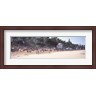 Panoramic Images - Tourists on the beach, North Shore, Oahu, Hawaii, USA (R763377-AEAEAGLFGM)