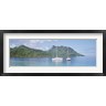 Panoramic Images - Sailboats in the sea, Tahiti, Society Islands, French Polynesia (R763720-AEAEAGOFDM)