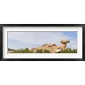Panoramic Images - Rock formation on a landscape, Camel Rock, Espanola, Santa Fe, New Mexico, USA (R763941-AEAEAGOFDM)