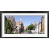 Panoramic Images - Tourboat in a canal, Bruges, West Flanders, Belgium (R764342-AEAEAGOFDM)