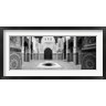Panoramic Images - Interiors of a medersa, Medersa Bou Inania, Fez, Morocco (black and white) (R764483-AEAEAGOFDM)