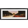 Panoramic Images - Traffic on the road, Avenue des Champs-Elysees, Arc De Triomphe, Paris, Ile-de-France, France (R764620-AEAEAGOFDM)