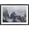 Panoramic Images - Clouds over snowcapped mountains, Torres del Paine National Park, Magallanes Region, Patagonia, Chile (R768804-AEAEAGOFDM)