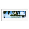 Panoramic Images - Palm trees on the beach, Rangiroa Atoll, French Polynesia (R774191-AEAEAGMFF8)