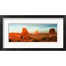 Panoramic Images - Three Buttes Rock Formations at Monument Valley, Utah-Arizona Border, USA (R774216-AEAEAGOFDM)