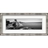 Panoramic Images - Cypress tree at the coast, The Lone Cypress, 17 mile Drive, Carmel, California (black and white) (R775865-AEAEAGKFGE)