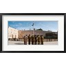 Panoramic Images - Israeli soldiers being instructed by officer in plaza in front of Western Wall, Jerusalem, Israel (R777053-AEAEAGOFDM)