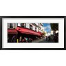 Panoramic Images - Busy street lined with bistros, Montmarte, Paris, Ile-de-France, France (R777435-AEAEAGOFDM)