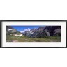 Panoramic Images - Mountains on a landscape, US Glacier National Park, Montana, USA (R777844-AEAEAGOFDM)