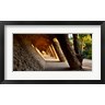 Panoramic Images - Corridor in a park, Park Guell, Barcelona, Catalonia, Spain (R778687-AEAEAGOFDM)