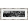 Panoramic Images - Black & White View of Glade Creek Grist Mill, Babcock State Park, West Virginia, USA (R778752-AEAEAGKFGE)