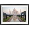 Panoramic Images - Reflection of a mausoleum in water, Taj Mahal, Agra, Uttar Pradesh, India (R781335-AEAEAGOFDM)