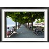 Panoramic Images - People sitting on benches among trees at lakeshore, Lake Como, Cernobbio, Lombardy, Italy (R782136-AEAEAGOFDM)
