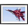 Anton Balakchiev/Stocktrek Images - Top view of a Russian MiG-29OVT aerobatic aircraft (R788272-AEAEAGOFDM)