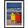Stuart Westmorland / Danita Delimont - Yellow and Red Bathing Boxes, South Africa (R789359-AEAEAGOFDM)