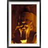 Claudia Adams / Danita Delimont - Lighted Face at the Great Temple of Ramesses II, Egypt (R790703-AEAEAGOFDM)