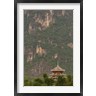 Adam Jones / Danita Delimont - Pagoda and giant karst peak behind, Yangshuo Bridge, China (R791072-AEAEAGOFDM)