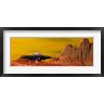 Elena Duvernay/Stocktrek Images - UFO landing on a desert landscape (R792525-AEAEAGOFDM)
