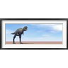 Elena Duvernay/Stocktrek Images - Large Aucasaurus dinosaur standing in the desert (R792546-AEAEAGOFDM)