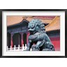 Ric Ergenbright / Danita Delimont - China, Beijing, Lion statue guards Forbidden City (R792939-AEAEAGOFDM)