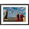 Ellen Clark / Danita Delimont - Monks playing horns at sunrise, Thiksey Monastery, Leh, Ledakh, India (R793562-AEAEAGOFDM)