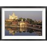 Claudia Adams / Danita Delimont - Temple Reflection and Locals, Rajasthan, India (R793598-AEAEAGOFDM)