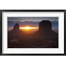 John Davis/Stocktrek Images - Mitten Formations in Monument Valley, Utah (R799089-AEAEAGOFDM)