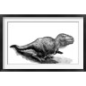 Vladimir Nikolov/Stocktrek Images - Black Ink Drawing of Tarbosaurus Bataar (R803604-AEAEAGOFDM)