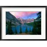 Rob Tilley / Danita Delimont - Lake Moraine at Dawn, Banff National Park, Alberta (R805190-AEAEAGOFDM)