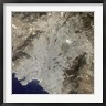 Stocktrek Images - True-Color Satellite View of Central Athens, Greece (R807485-AEAEAGOFDM)