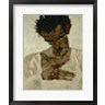 Egon Schiele - Egon Schiele  Self-Portrait With Bent Head, 1912 (R822772-AEAEAGOFDM)