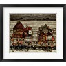Egon Schiele - Houses With Laundry, 1914 (R822839-AEAEAGOFDM)