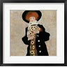 Egon Schiele - Portrait Of A Woman With Black Hat (Gertrude Schiele), 1909 (R822911-AEAEAGOFDM)