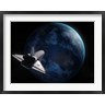 Carbon Lotus/Stocktrek Images - Space Shuttle Against Earth (R823413-AEAEAGOFDM)