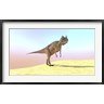 Kostyantyn Ivanyshen/Stocktrek Images - Ceratosaurus Hunting in a Desert (R823551-AEAEAGOFDM)